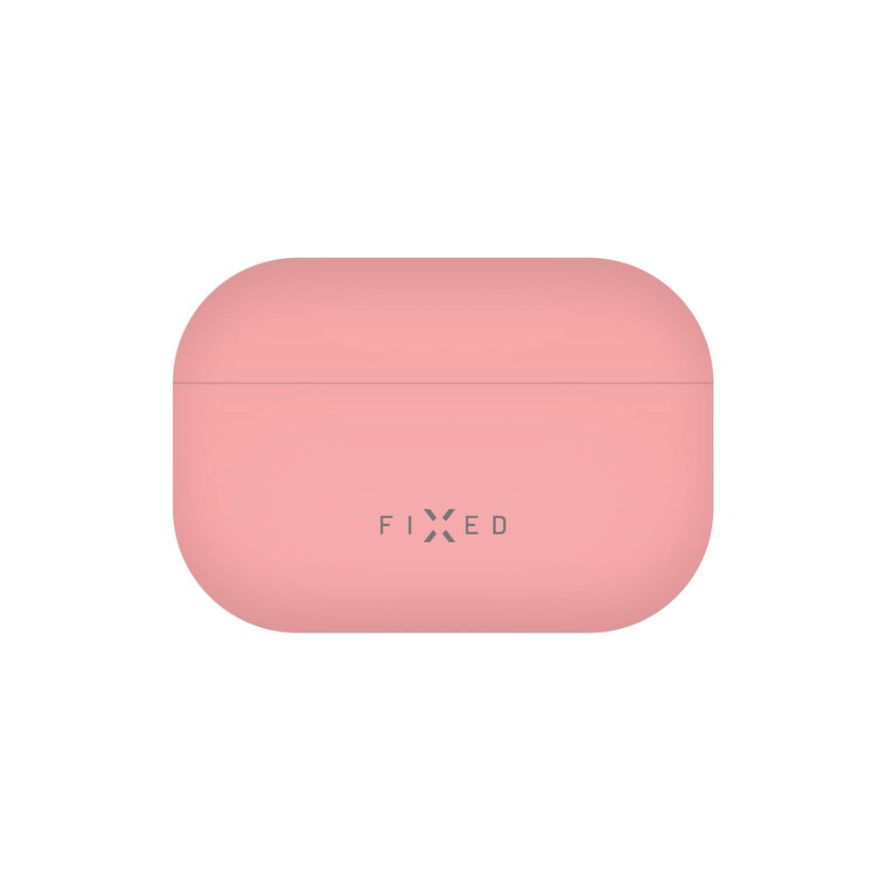 FIXED Ultratenké silikónové puzdro Silky pre Apple Airpods Pro, ružové FIXSIL-754-PI